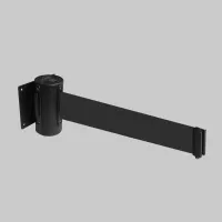Retractable Wall Mounted Barrier - 3m - Plain