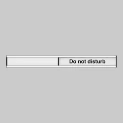 Do Not Disturb Door Slider