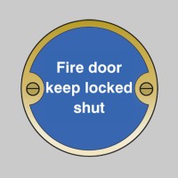 Fire Door Keep Locked Shut