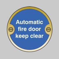 Automatic Fire Door Keep Clear