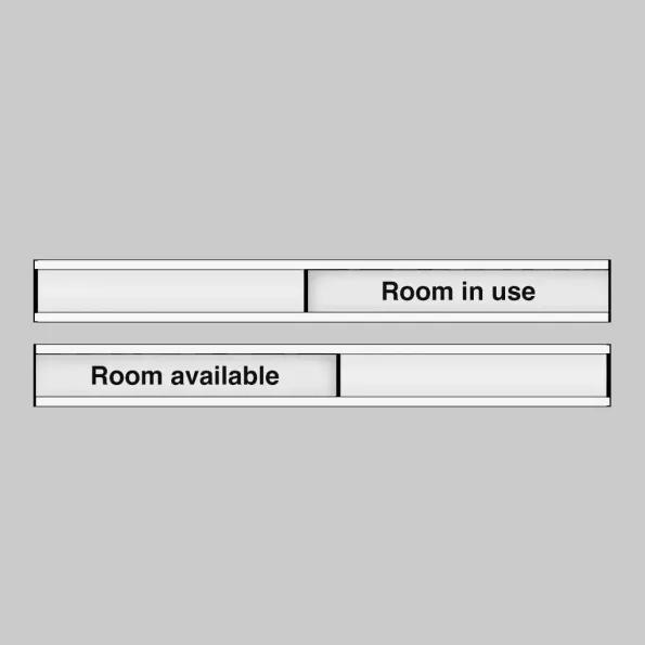 Room in Use / Room Available - Door Slider
