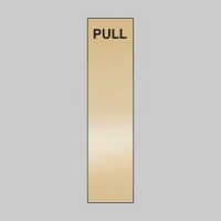 Push - Deluxe Engraved Door Plate Push - Deluxe Engraved Door Plate