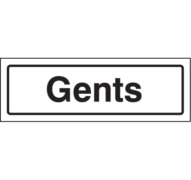 Gents - Visual Impact Sign