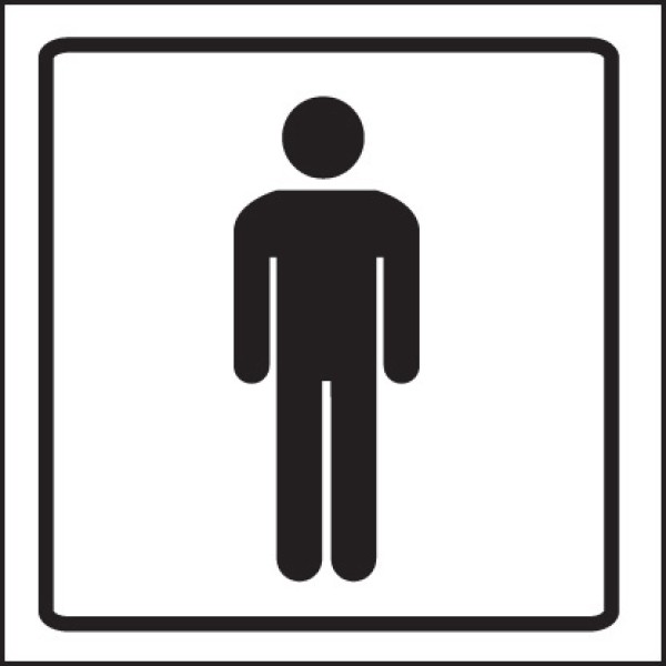 Gents Symbol - Visual Impact Sign
