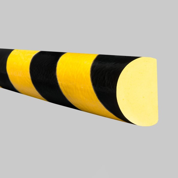 Impact Protection - Semi-circular 40 / 32 - Self Adhesive