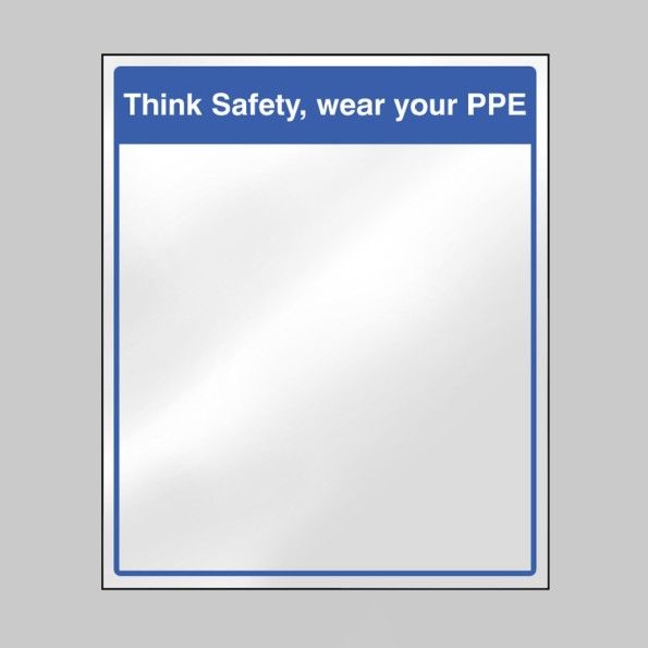 Mirror Message - Think Safety, Wear your PPE
