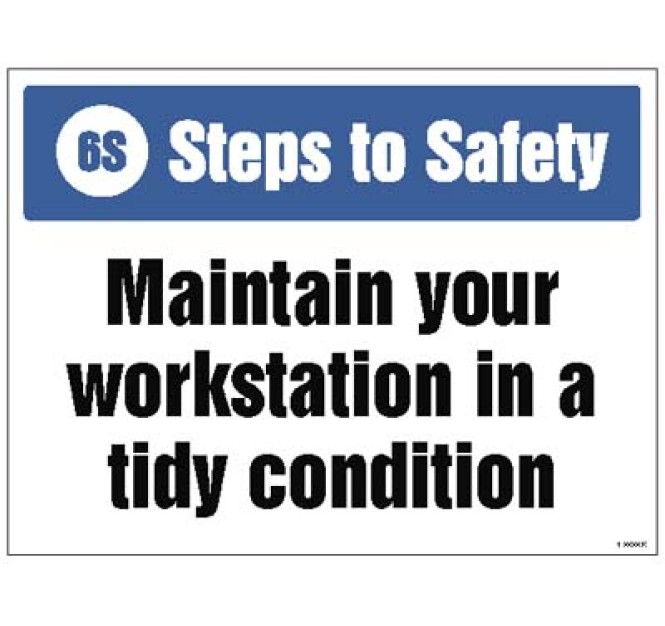 Maintain your Workstation in a Tidy Condition
