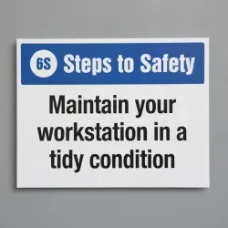 Maintain your Workstation in a Tidy Condition