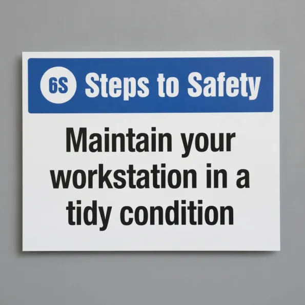 Maintain your Workstation in a Tidy Condition