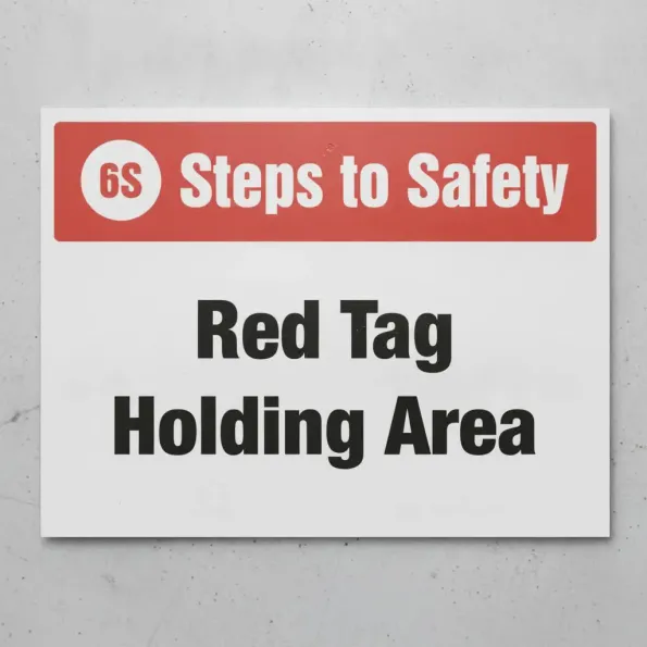 Red Tag Holding Area