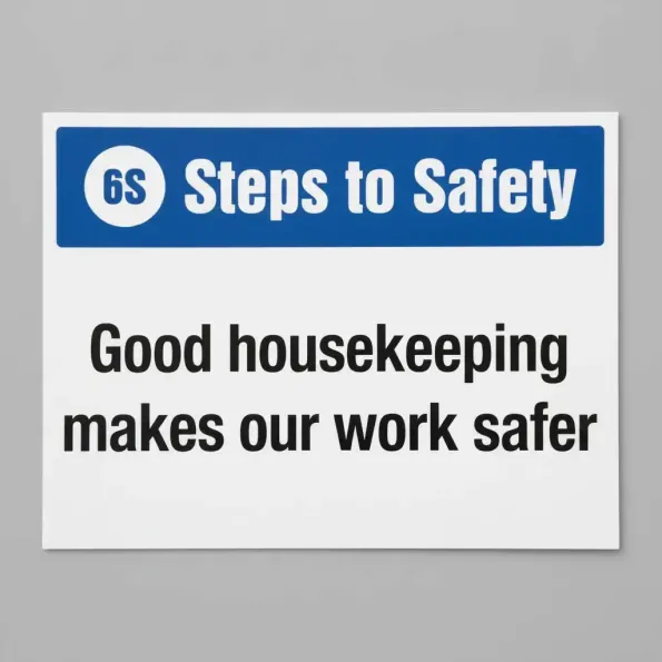 Good House Keeping Makes our Work safer