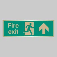 Fire Exit - Up / Straight On