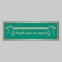 Push Bar to Open