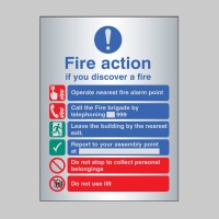 Fire Action (Manual Call 999) - Lift in Building