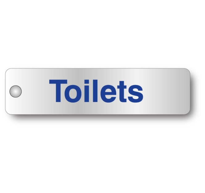 Toilets - Visual Impact - Aluminium Door Sign
