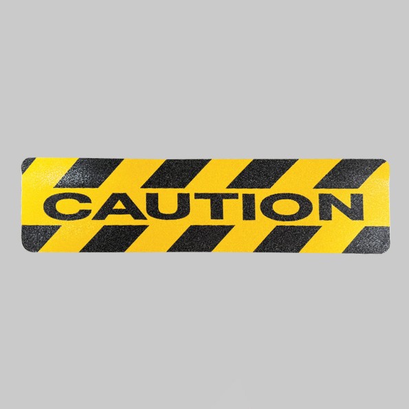 Anti-Slip Floor Graphic - Caution
