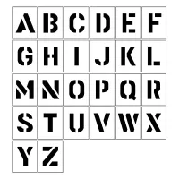 Stencil Kit - A-Z Stencil Kit - A-Z