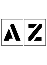 Stencil Kit - A-Z