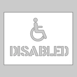 Stencil - Disabled Stencil - Disabled