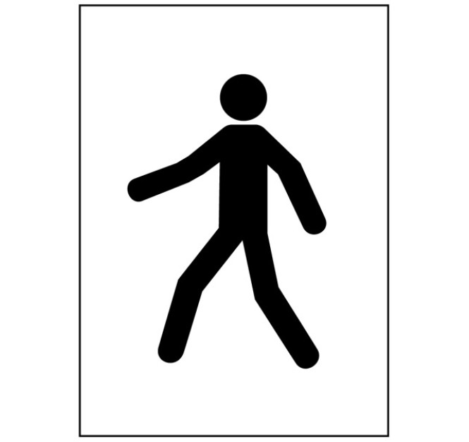 Stencil - Pedestrian