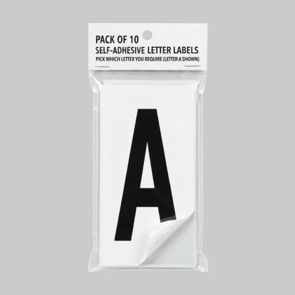 Identification Letter x 10 Identification Letter x 10