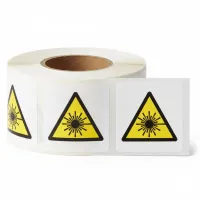 Laser Symbol (Roll of 100 Labels)