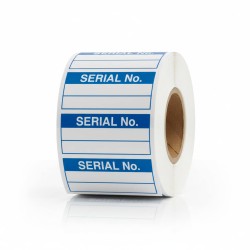 Serial Number (Roll of 100 Labels)