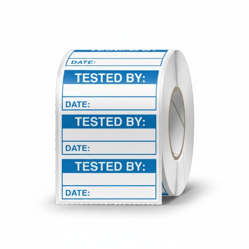 Tested By (Roll of 100 Labels)