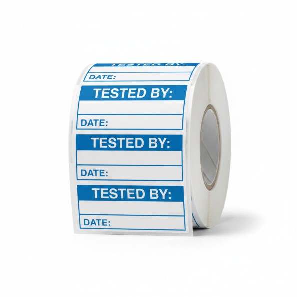 Tested By (Roll of 100 Labels)