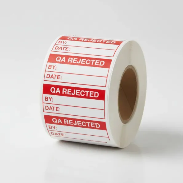 QA Rejected (Roll of 100 Labels) QA Rejected (Roll of 100 Labels)