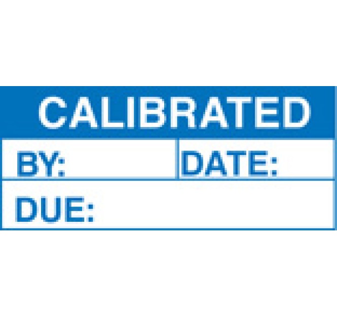 Calibrated Labels (Roll of 100)