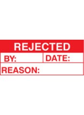 Rejected Labels (Roll of 100)