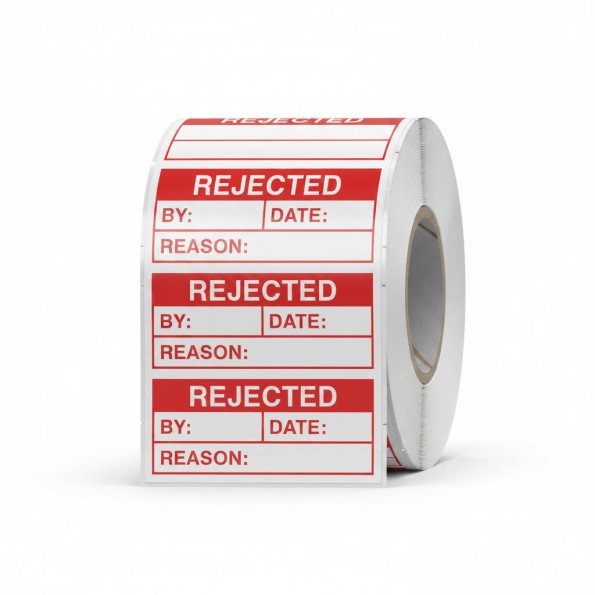 Rejected (Roll of 100 Labels)