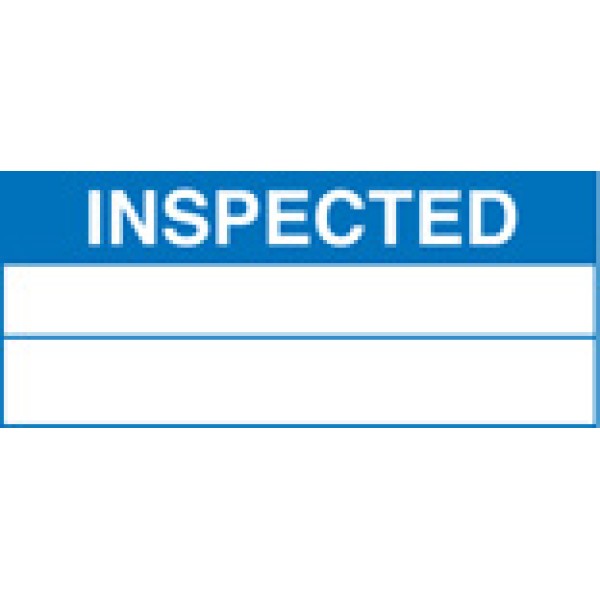 Inspected Labels (Roll of 100)