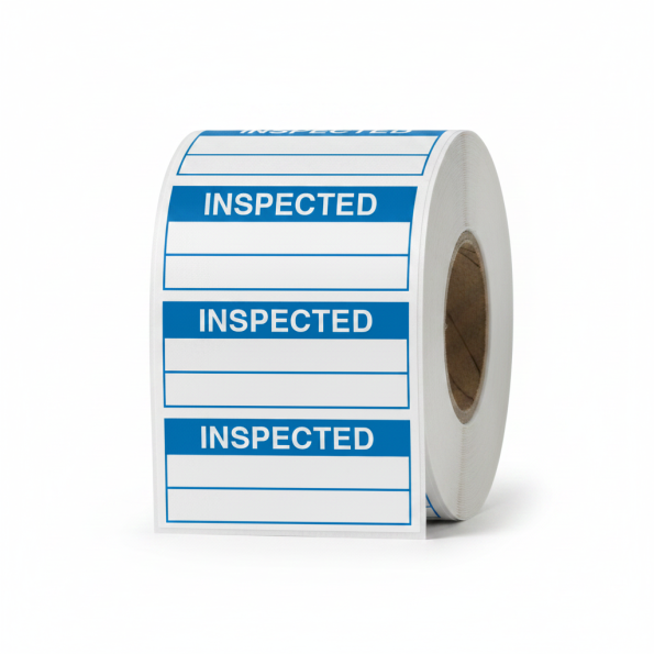 Inspected (Roll of 100 Labels)
