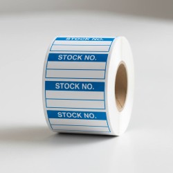 Stock Number (Roll of 100 Labels)