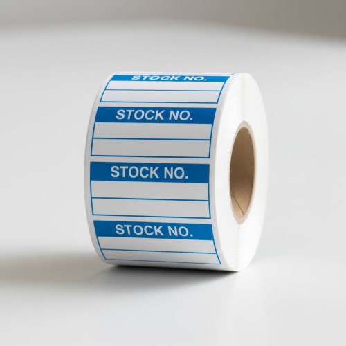 Stock Number (Roll of 100 Labels)