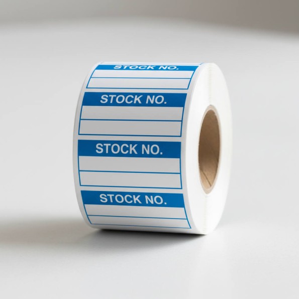 Stock Number (Roll of 100 Labels)