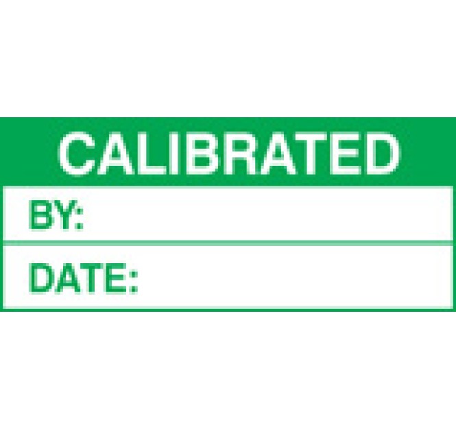 Calibrated Labels (Roll of 100)