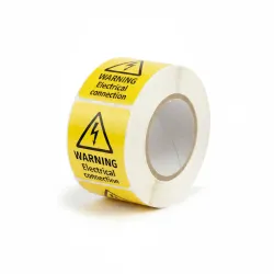 Warning - Electrical Connection Labels