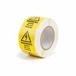 Warning - Earth Do Not Remove Labels