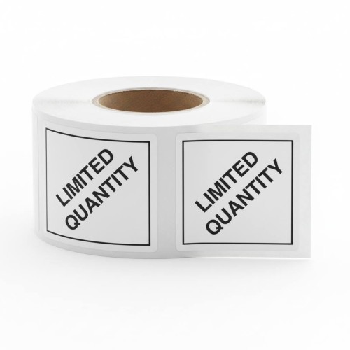 Limited Quantity (Roll of 100 Labels)