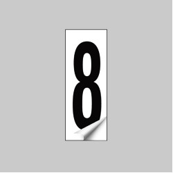 Identification Number 0-9 Set