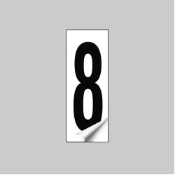 Identification Number 0-9 Set