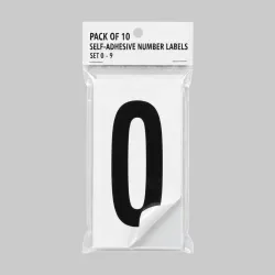 Identification Number 0-9 Set Identification Number 0-9 Set