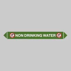 Non Drinking Water - Flow Marker (Pack of 5)