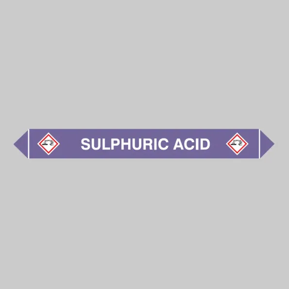 Sulphuric Acid - Flow Marker (Pack of 5)