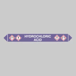 Hydrochloric Acid - Flow Marker (Pack of 5)