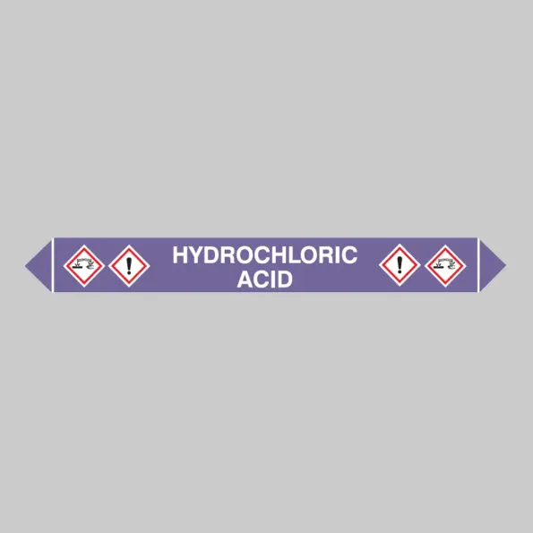 Hydrochloric Acid - Flow Marker (Pack of 5)