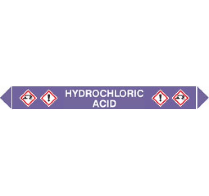 Hydrochloric Acid - Flow Marker (Pack of 5)